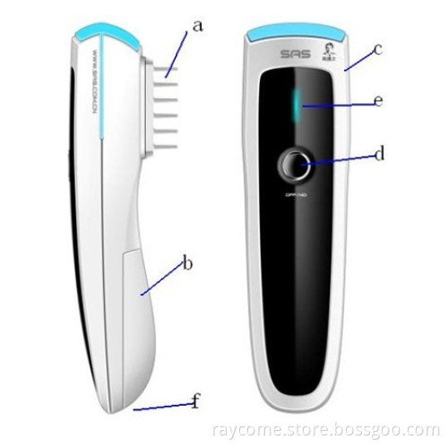 electric hair growth laser care comb